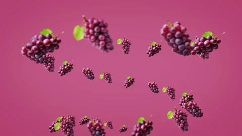 Grape vortex video, grape juice background video Stock Footage 279146745