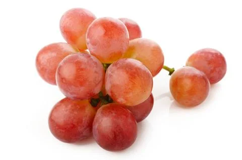 Grape on white background Stock Photos