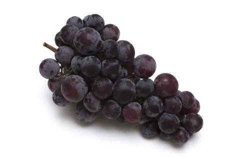 Grape on white background Stock Photos