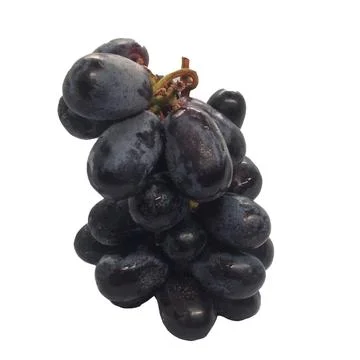 Grape on white background Stock Photos