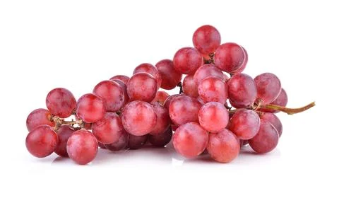 Grape on white background Stock Photos