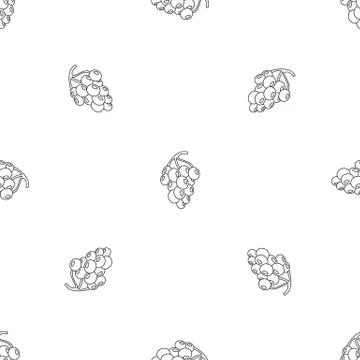 Grape for wine pattern seamless vector Illustrazione stock