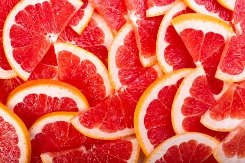 Grapefruit background Stock Photos