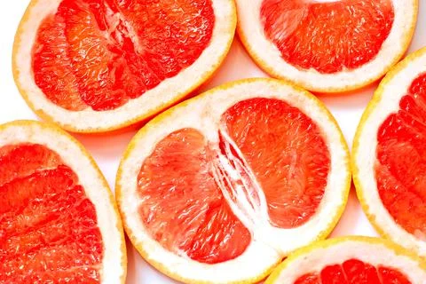 Grapefruit background Stock Photos