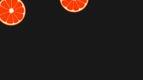 Grapefruit Falling Grapefruit 4K 60fps Background Stock Footage 111531245