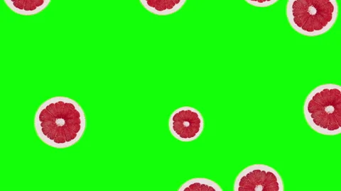 Grapefruit fruit motion design animation Stock Footage 172108500