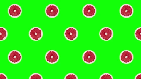 Grapefruit fruit motion design animation Stock Footage 172108924