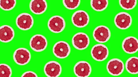 Grapefruit fruit motion design animation Stock Footage 172144101