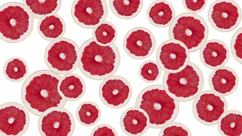 Grapefruit fruit motion design animation Stock Footage 202258271