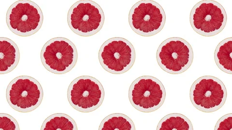 Grapefruit fruit motion design animation Stock Footage 202323791