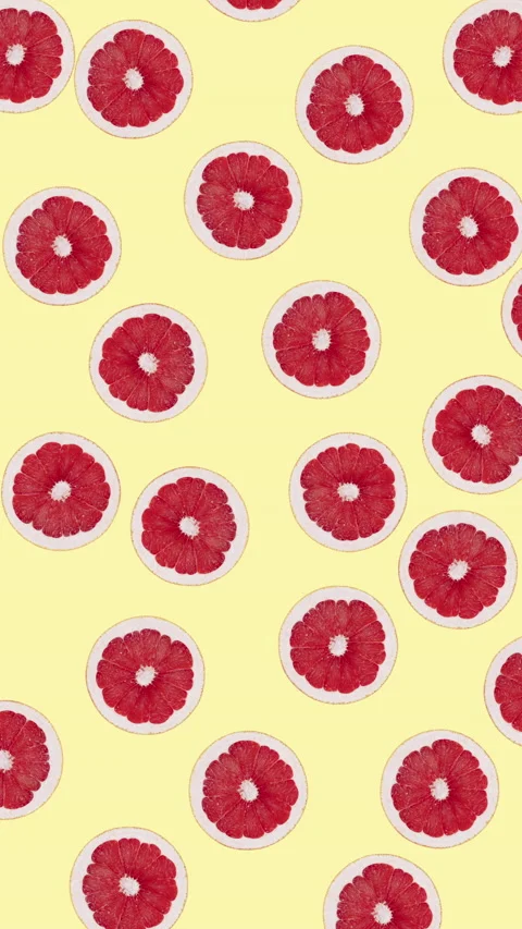 Grapefruit fruit motion design animation Stock Footage 233002210