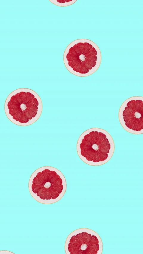 Grapefruit fruit motion design animation Stock Footage 233004055