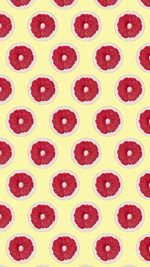 Grapefruit fruit motion design animation Stock Footage 233004774