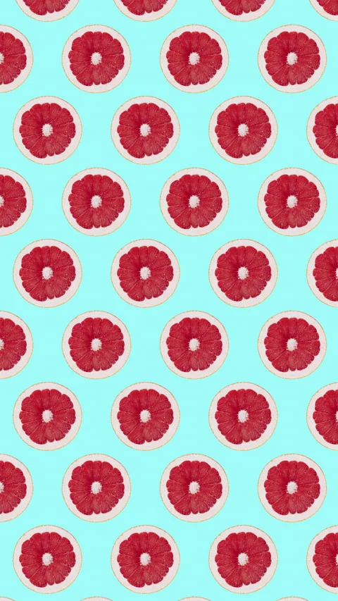 Grapefruit fruit motion design animation Stock Footage 233005157