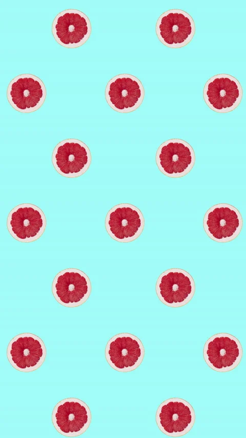 Grapefruit fruit motion design animation Stock Footage 233005550