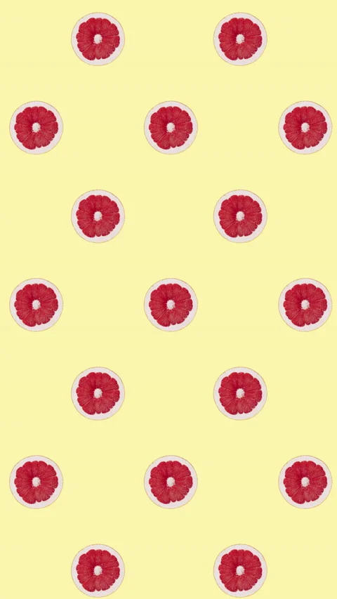 Grapefruit fruit motion design animation Stock Footage 233005869