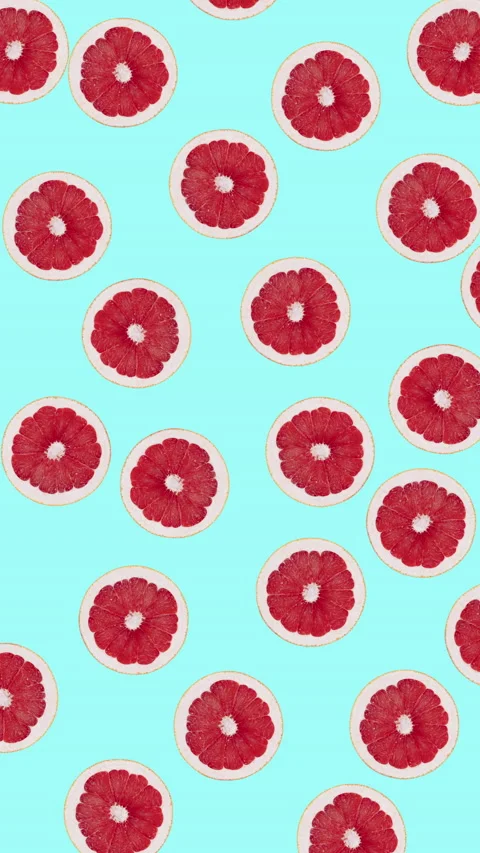 Grapefruit fruit motion design animation Stock Footage 233006777