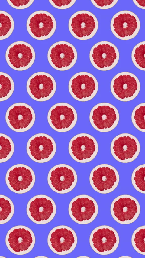 Grapefruit fruit motion design animation Stock Footage 233012556