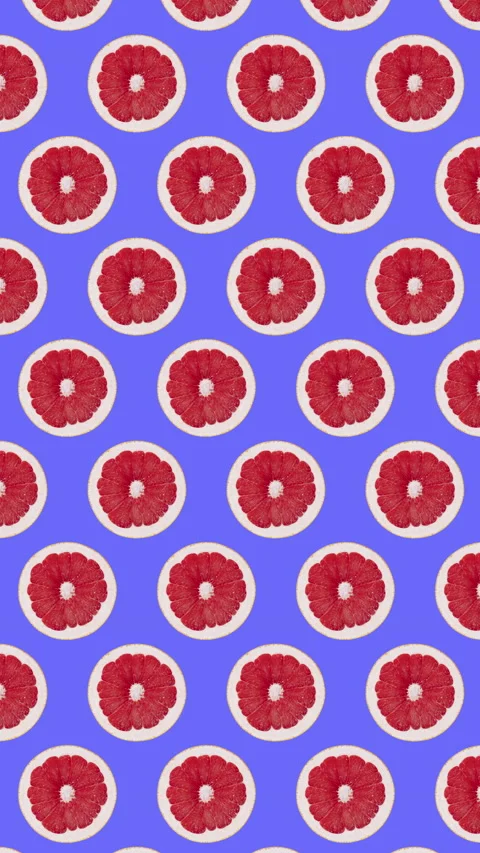 Grapefruit fruit motion design animation Stock Footage 233012958