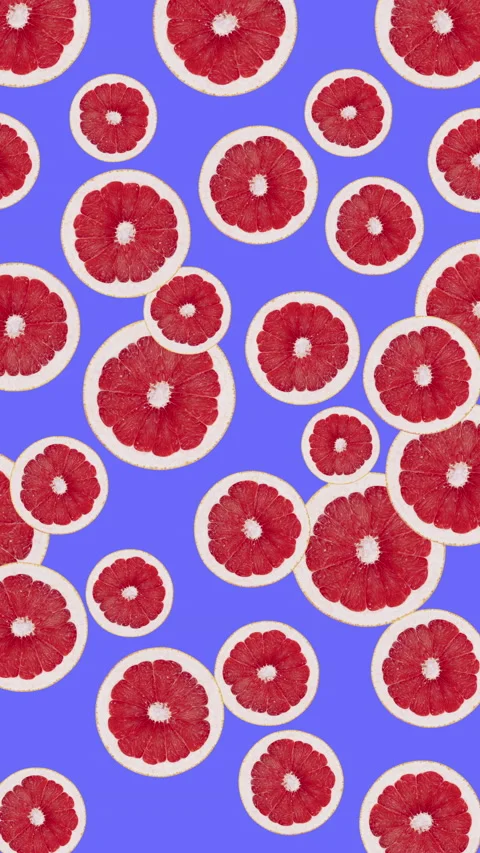 Grapefruit fruit motion design animation Stock Footage 233014101