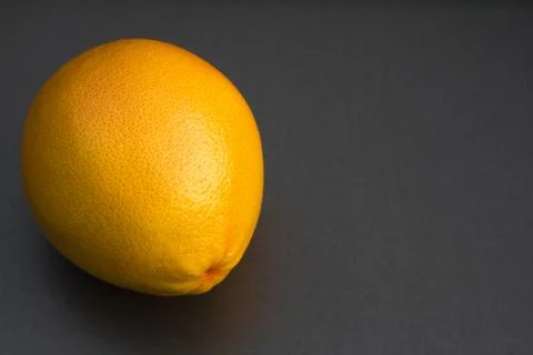 Grapefruit isolated on grey background Stock Photos