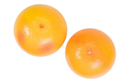 Grapefruit isolated on white background. close up Foto stock