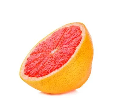 Grapefruit isolated on the white background Stock Photos
