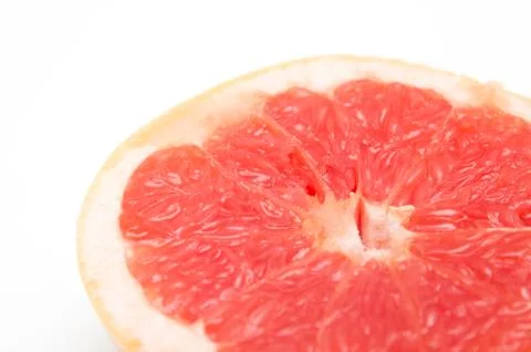 Grapefruit isolated on white background Stock Photos