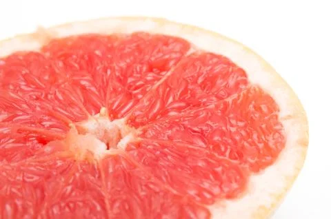 Grapefruit isolated on white background Stock Photos