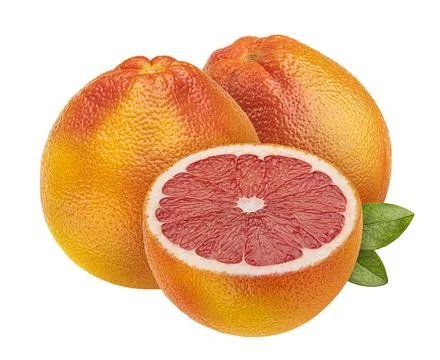 Grapefruit isolated on white background Foto stock