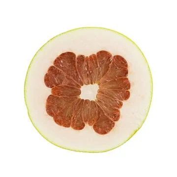 Grapefruit isolated on white background Stock Photos
