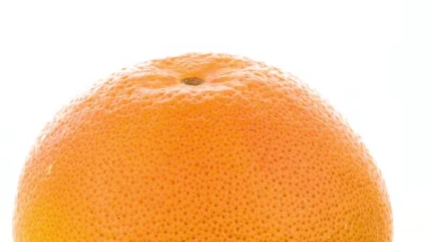 Grapefruit is isolated. yellow lemon on on a white background. Stock Footage 164822945