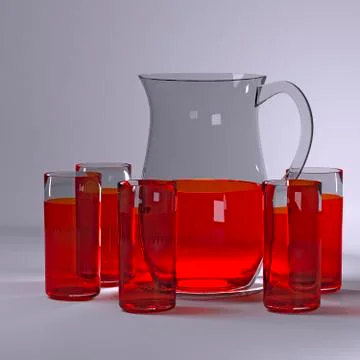 Grapefruit juice Stock Illustration