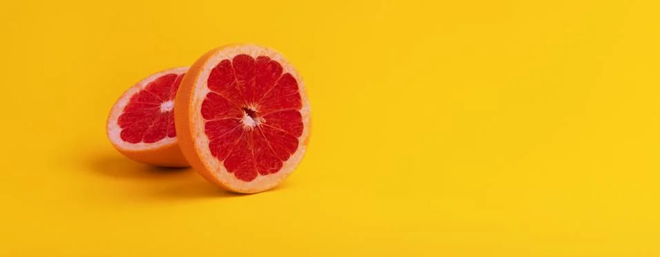 Grapefruit panoramic Stock Photos
