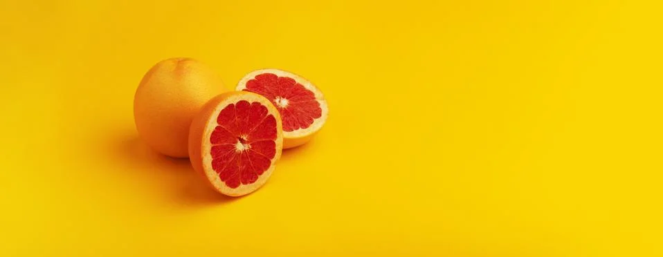 Grapefruit panoramic Stock Photos