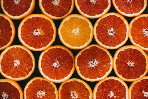 Grapefruit pattern. Can be used as background Stock Photos