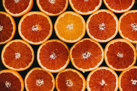 Grapefruit pattern. Can be used as background Foto stock