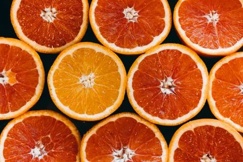 Grapefruit pattern. Can be used as background Stock Photos