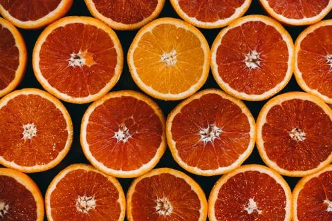 Grapefruit pattern. Can be used as background Stock Photos