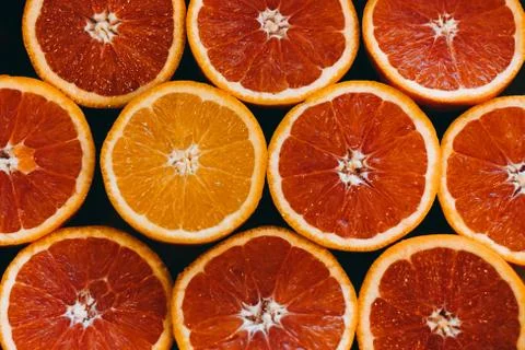 Grapefruit pattern. Can be used as background Stock Photos