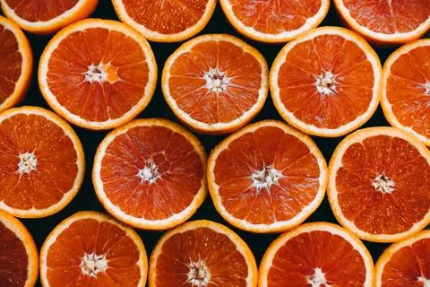 Grapefruit pattern. Can be used as background Stock Photos