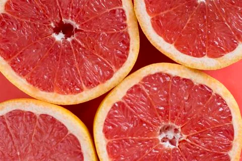 Grapefruit pattern Stock Photos