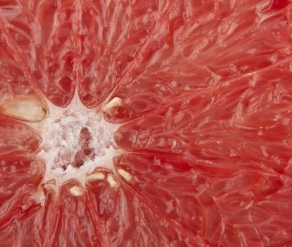 Grapefruit pulp as background Stock Photos