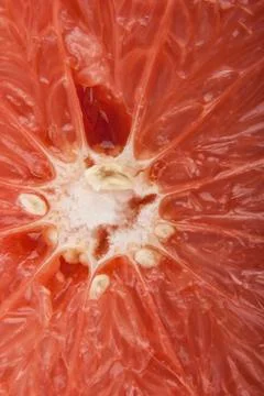 Grapefruit pulp Foto stock