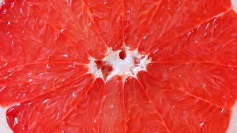 Grapefruit  rotates 스톡 동영상 122976871