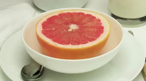 Grapefruit in rotating bowl Vidéo 29244038