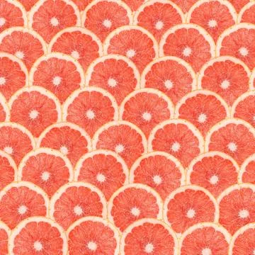 Grapefruit Slice Pattern 스톡 사진