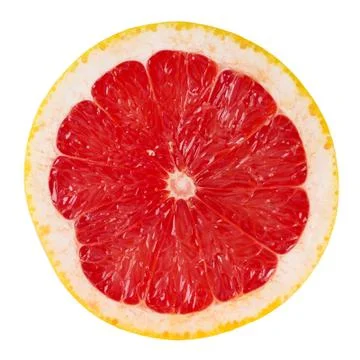 Grapefruit slice Stock Photos