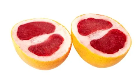 Grapefruit slice Stock Photos