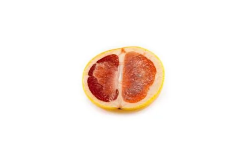 Grapefruit sliced and stacked Stock Photos